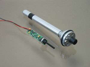 Photo of Electronics of a stimulating current device for veterinary use